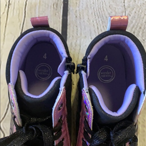 Wonder Nation Lucky Leopard High-Top Sneakers - Picture 9 of 10